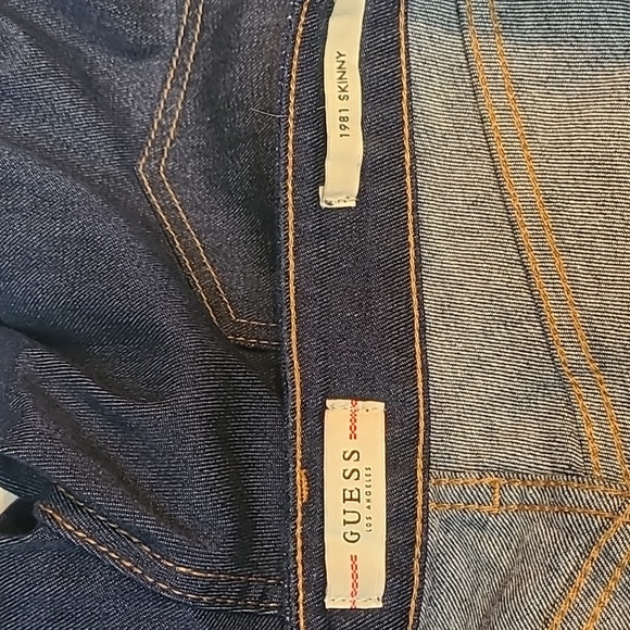 GUESS LA Rolled Up 1981 High Waist Skinny Jean (Size 31) Style W91AB4D3E… - Picture 11 of 16
